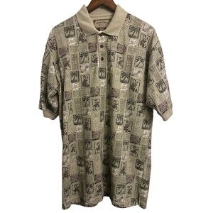 Palm Island Clothing Co. Mens Hawaiian Shirt Hula Girl All Over Print AOP